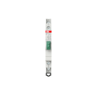 ABB - E215-16-10D pulsante verde non luminoso 16A 1NA+1NC 250VAC tastiera E215-16-11D 1NA+1NC verde.