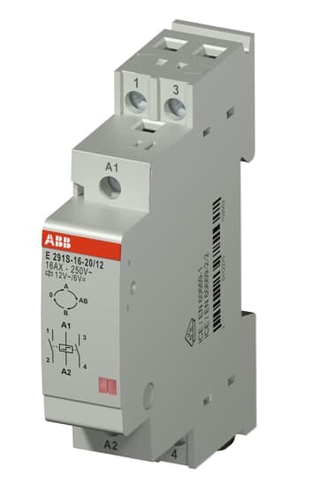 ABB - E291S-16-20/12 Sequential Latching Relay: dispositivo elettronico avanzato per controllo elettrico.
