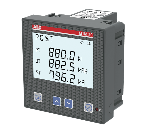 ABB - M1M 20 Modbus Power meter for accurate energy monitoring and control.