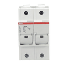 ABB - E 92/50s Fuse disconnector con LED, 2P, 50 A.