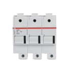 ABB - E 93/125 Fuse disconnector 3P 125 A PORTAFUSIBILE.
