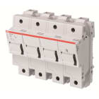 ABB - E 93N/125 fuse disconnector portafusibile, 3P+N, 125 A.