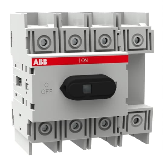 ABB - Switch-disconnector OT125M4 INT. sezionatore rotativo 4P 125.