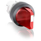 ABB - M2SSV1-11R Selector Switch 2 Positions Stabilized 45 Degrees, Illuminated, Black Panel.