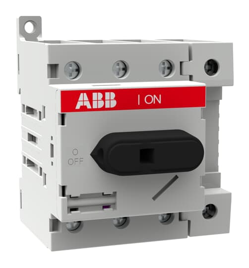 ABB - Front operated switch-disconnector OT63ML4 INT. SEZIONATORE ROTATIVO 4P 63A.