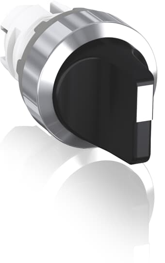 ABB - Black Modular Selector Switch M3SSV2-30B SEL3POS RIT DX SX,NERO,MET.