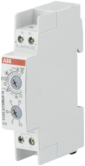 ABB - E 232 E-8/230 MULTIFUN. 10 LUCE SCALE ELETT.