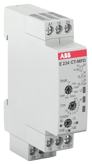 ABB - E234 CT-MFD.21 RELE TEMPOR. MULTIFUNZIONE.
