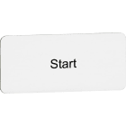 ABB - Legend Plate MA6-1140 Inserto 12x27mm, Scritta