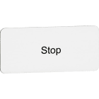 ABB - LEGEND PLATE MA6-1141 INSERTO 12X27MM SCRITTA