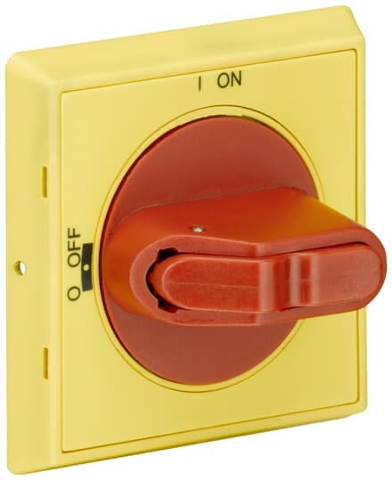 ABB - mshd-ly maniglia rossa/gial. ip64 ms116