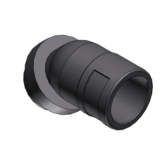 ABB - CONDFTNG 45 M63NW48 PA6/BR 10MM GRY RACCORDO DN48 M63 PA6+OTT.NICH. GR IP68