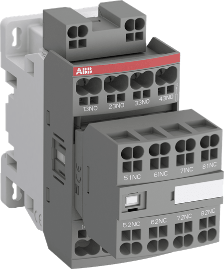 ABB - NFZ44EK-22 48-130V50/60HZ-DC Contactor Relay con Bobina integrata.