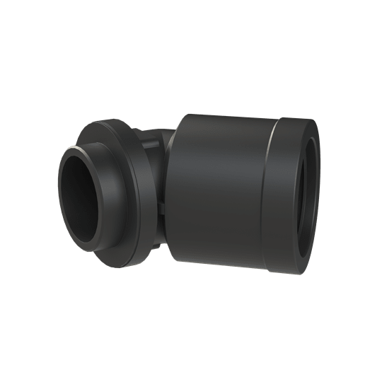 ABB - FTNG 45D M50 NW48 PA6/BR IP69 BLK RACC.45G DN48 M50 PA6+OTT.NICH. BK IP69