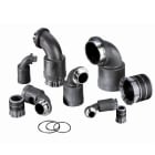 ABB - FTNG 90D M16 NW12 PA6/BR IP69 BLK RACC.90G DN12 M16 PA6+OTT.NICH. BK IP69.