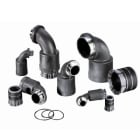 ABB - FTNG 90D M16 NW12 PA6/BR IP69 BLK RACC.90G DN12 M16 PA6+OTT.NICH. BK IP69. NKBH-M162-10