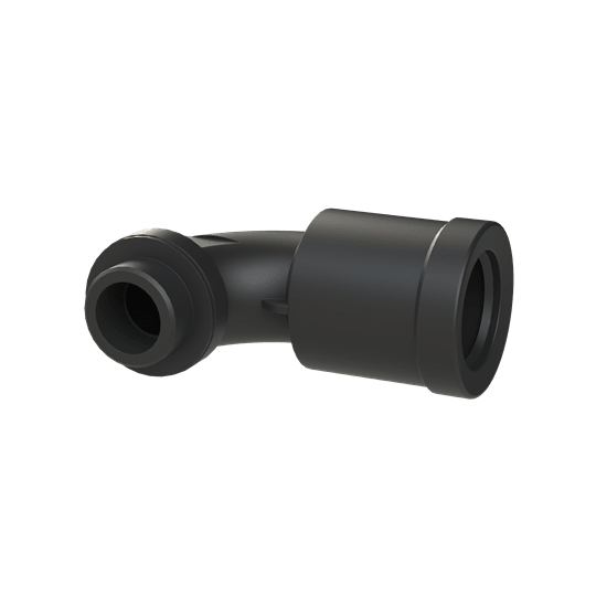 ABB - FTNG 90D M25 NW23 PA6/BR IP69 BLK RACC.90G DN23 M25 PA6+OTT.NICH. BK IP69. NKBH-M253-11