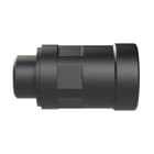 ABB - FTNG STR M16 NW10 PA6/BR IP69 BLK RACC. DN10+OTT.NICH. BK IP69. NKNH-M160-10