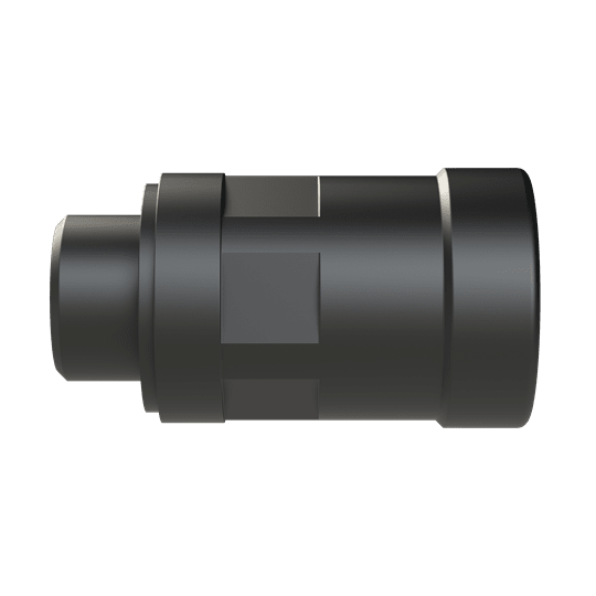 ABB - FTNG STR M16 NW10 PA6/BR IP69 BLK RACC. DN10+OTT.NICH. BK IP69.