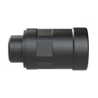 ABB - FTNG STR M16 NW10 PA6/BR IP69 BLK RACC. DN10+OTT.NICH. BK IP69.