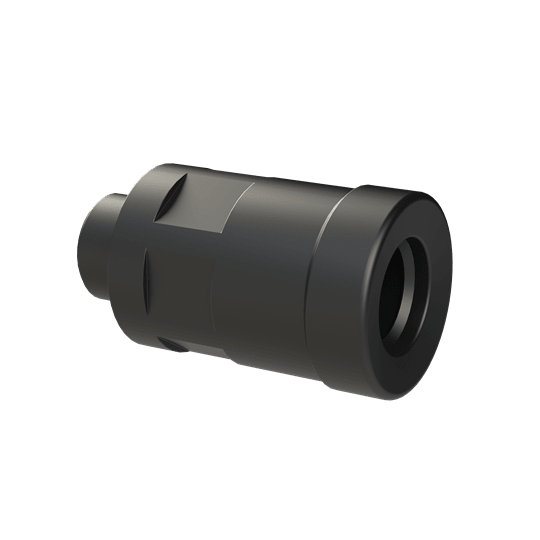 ABB - FTNG STR M16 NW12 PA6/BR IP69 BLK RACC. DN12+OTT.NICH. BK IP69. NKNH-M162-10