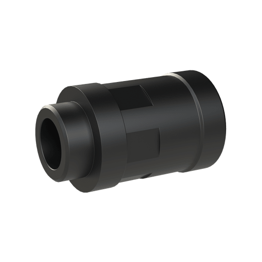 ABB - FTNG STR M25 NW17 PA6/BR IP69 BLK RACC. DN17+M25 PA6+OTT.NICH. BK IP69. NKNH-M257-11