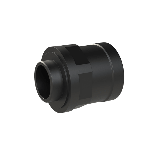 ABB - FTNG STR M40 NW36 PA6/BR IP69 BLK RACC. DN40+OTT.NICH. BK IP69. NKNH-M406-13