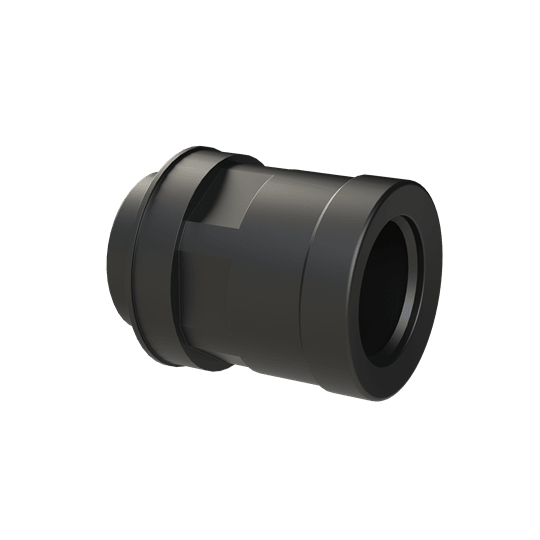 ABB - FTNG STR M40 NW29 PA6/BR IP69 BLK RACC. DN40+OTT.NICH. BK IP69. NKNH-M409-13