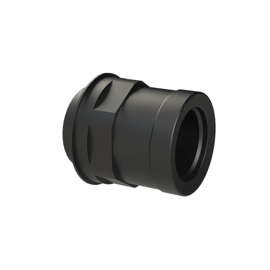 ABB - FTNG STR M50 NW36 PA6/BR IP69 BLK RACC. DN50 PA6+OTT.NICH. BK IP69. NKNH-M506-14