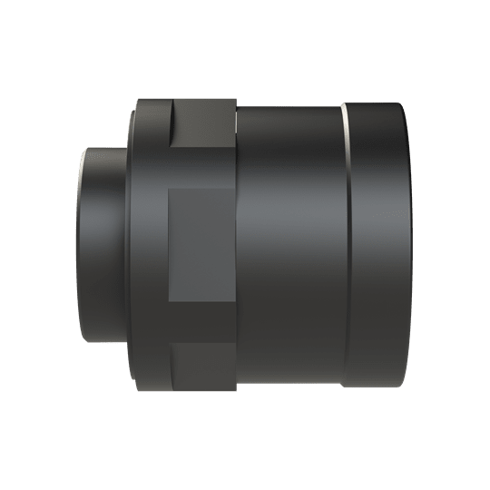 ABB - FTNG STR M50 NW48 PA6/BR IP69 BLK RACC. DN50+OTT.NICH. BK. NKNH-M508-14