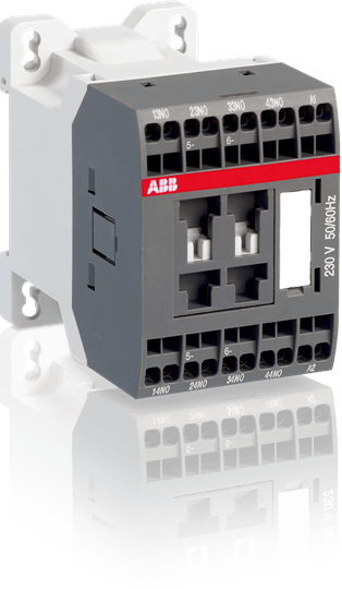 ABB - NS40ES-26 230V50/60HZ Contactor Relay con attacchi a molla per un'installazione semplice ed efficiente.