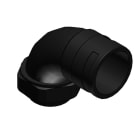 ABB - Raccordo girevole 90 gradi DN23 PG21 nero IP68 PA6/BR per uso industriale.