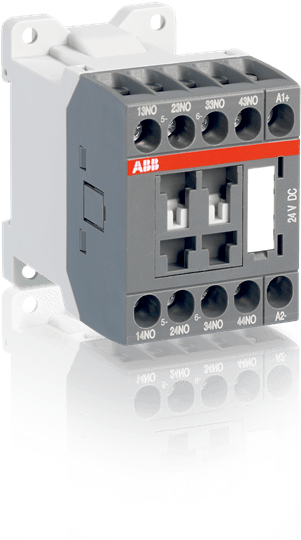 ABB - NSL40E-81 24VDC Contactor Relay e RELE AUSILIARIO 24VCC