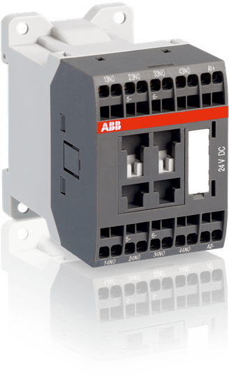 ABB - NSL40ES-81 24VDC Contactor Relay AUSIL. ATT. A MOLLA 24VCC MOLLA.