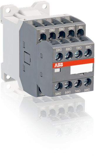 ABB - NSL44E-81 Contactor Relay 4NA+4NC 24VDC 24V C.C. BOB.