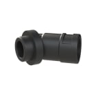 ABB - Condftng 45 M25nw17 Pa6/br 11mm Blk Racc.45g Dn17 M25 Pa6+ott.nich. Bk Ip68