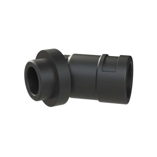 ABB - Condftng 45 M25nw17 Pa6/br 11mm Blk Racc.45g Dn17 M25 Pa6+ott.nich. Bk Ip68