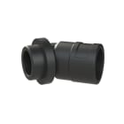 ABB - Conduttore flessibile 45 metri, sezione 13mm, colore nero, con raccordo DN23 M32 in materiale PA6 con guarnizione in ottone nichelato, grado di protezione IP68. NVAV-M323-13