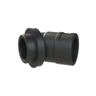 ABB - Conduttore flessibile 45 metri, diametro 13mm, colore nero, resistente all'acqua e agli agenti atmosferici, con connettore da 45 gradi, adatto per applicazioni industriali e esterne.