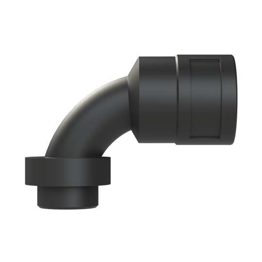 ABB - FTNG 90C M25NW23 PA6/BR 11 IP68 BLK RACC.90G DN23 M25 PA6+OTT.NICH. BK IP68. NVBV-M253-11