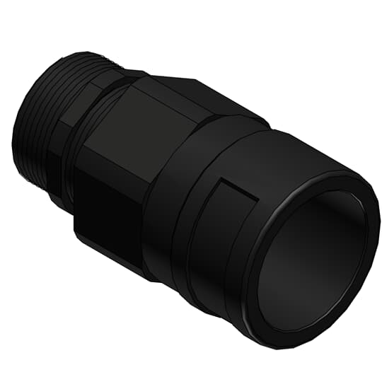 ABB - EMC FTNG DN17 M25 NW17 PA6+OTT.NICH.BK IP68 BLK. NVEZ-M257V-11