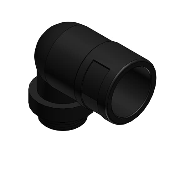 ABB - FTNG 90D PG29 NW29 PA6/BR IP68 BLK RACCORDO DN29 PG29 PA6+OTT.NICH. BK.