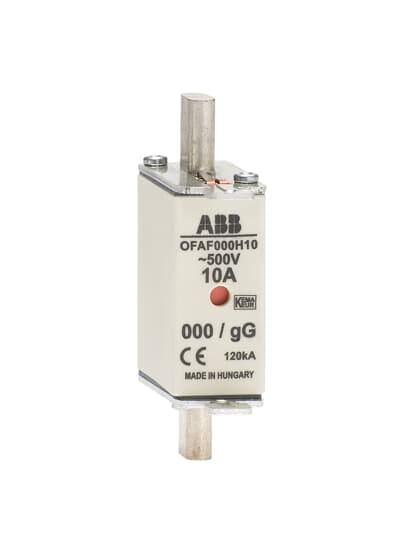 ABB - HRC fuse link NH000 gG 32A 500V DIN-type OFAF000H32 FUS OFAF000H32