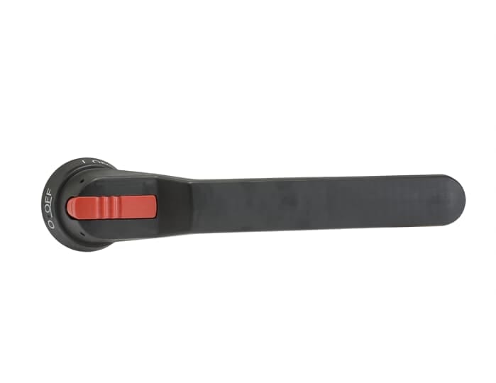 ABB - Maniglia nera OHB274J12 per alberi da 12mm, lunga 274mm.
