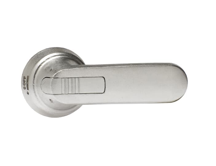 ABB - Maniglia pist. inox 125mm, alb OHM125L12 Handle