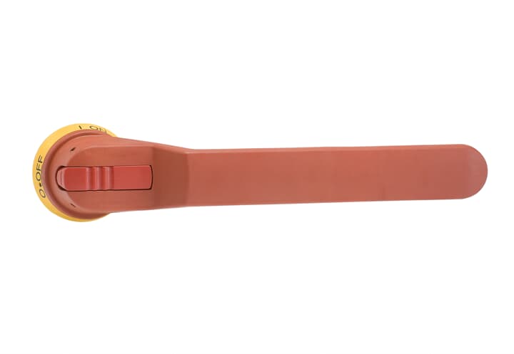 ABB - Maniglia R/Y 274mm, Alb.12mm Red-yellow handle OHY274J12