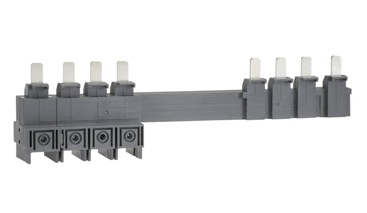 ABB - Kit di connessione parallela per OTM40…125F4C_ e OMZC04 BARRE DI CONNESSIONE OT40_125 4P, adatto per cavi da 10…70 mm2 in rame.