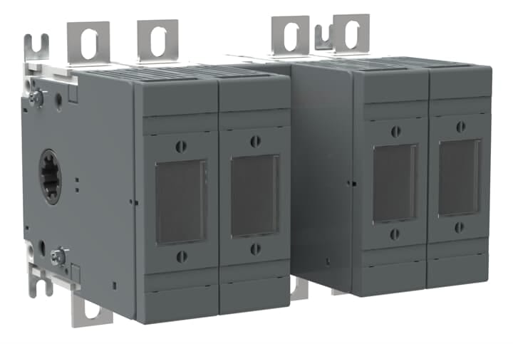 ABB - Switch fuse, front operated, 4-poles, DIN, 125A, OS125GD22F SEZ. FUSIBILATO NH 125A 4P.