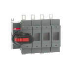 ABB - Fusible disconnect switch, Front Operated, 4-Poles, Class J, 200A, OS200J04N2P SEZ, UL, MANIG.