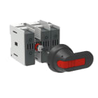 ABB - Fusible disconnect switch, front operated, 3 poles, Class J, 30A, OS30FAJ12P SEZ, UL, MANIGL.